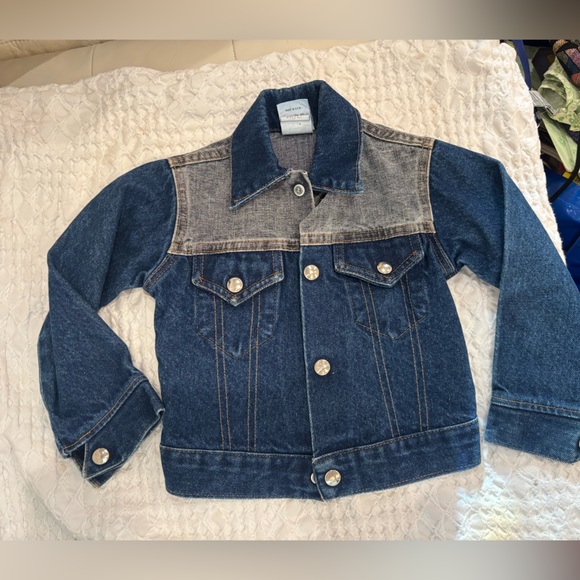 VINTAGE Solo Two-Tone Denim Kids Jacket